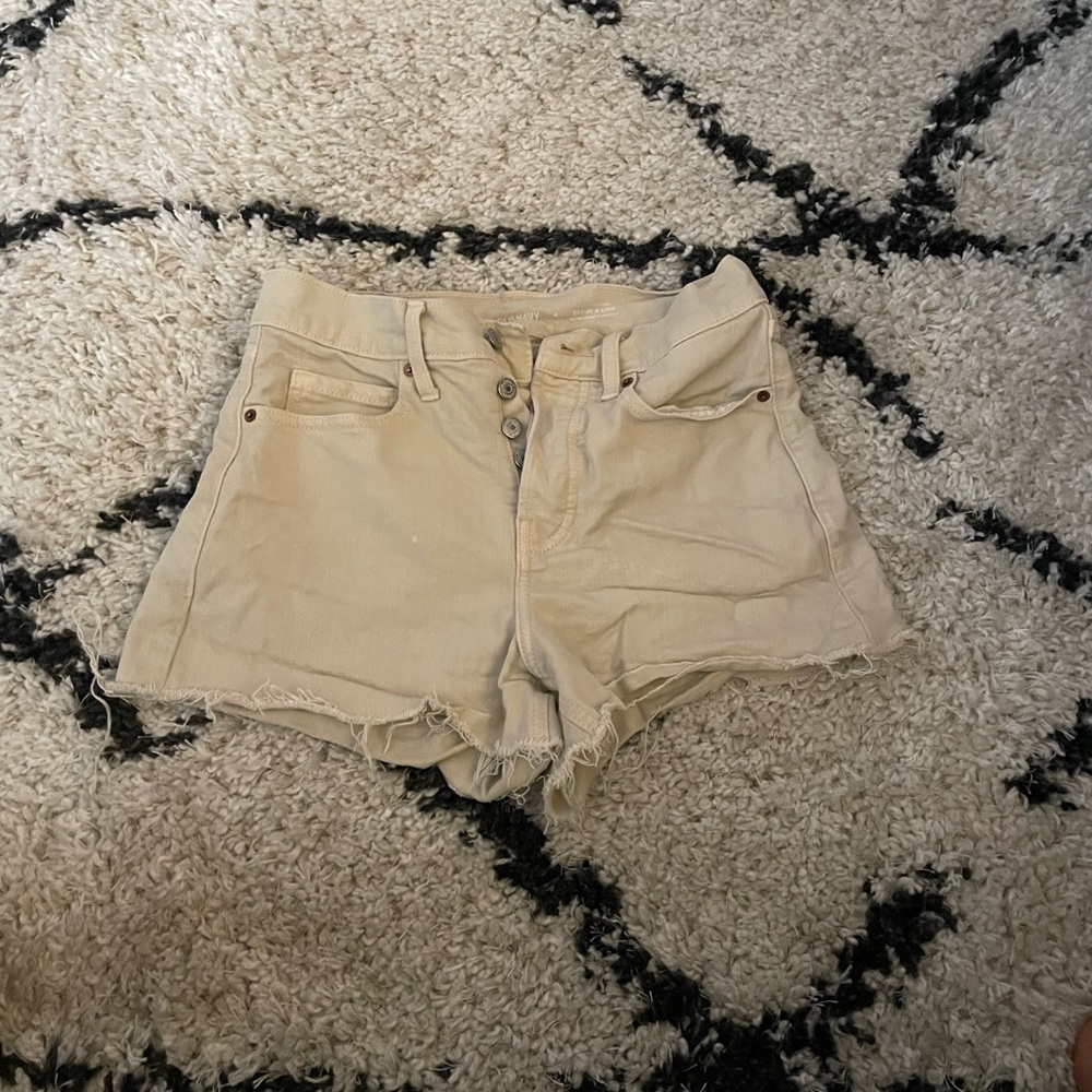 Old Navy Cream Shorts, Sky High A-Line
